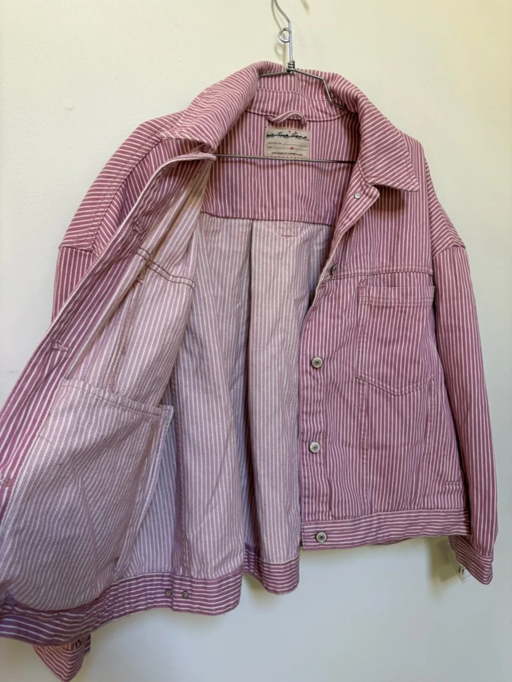 NWT Free People We The Free Opal Swing Railroad Jacket Size Medium - Picture 10 of 16